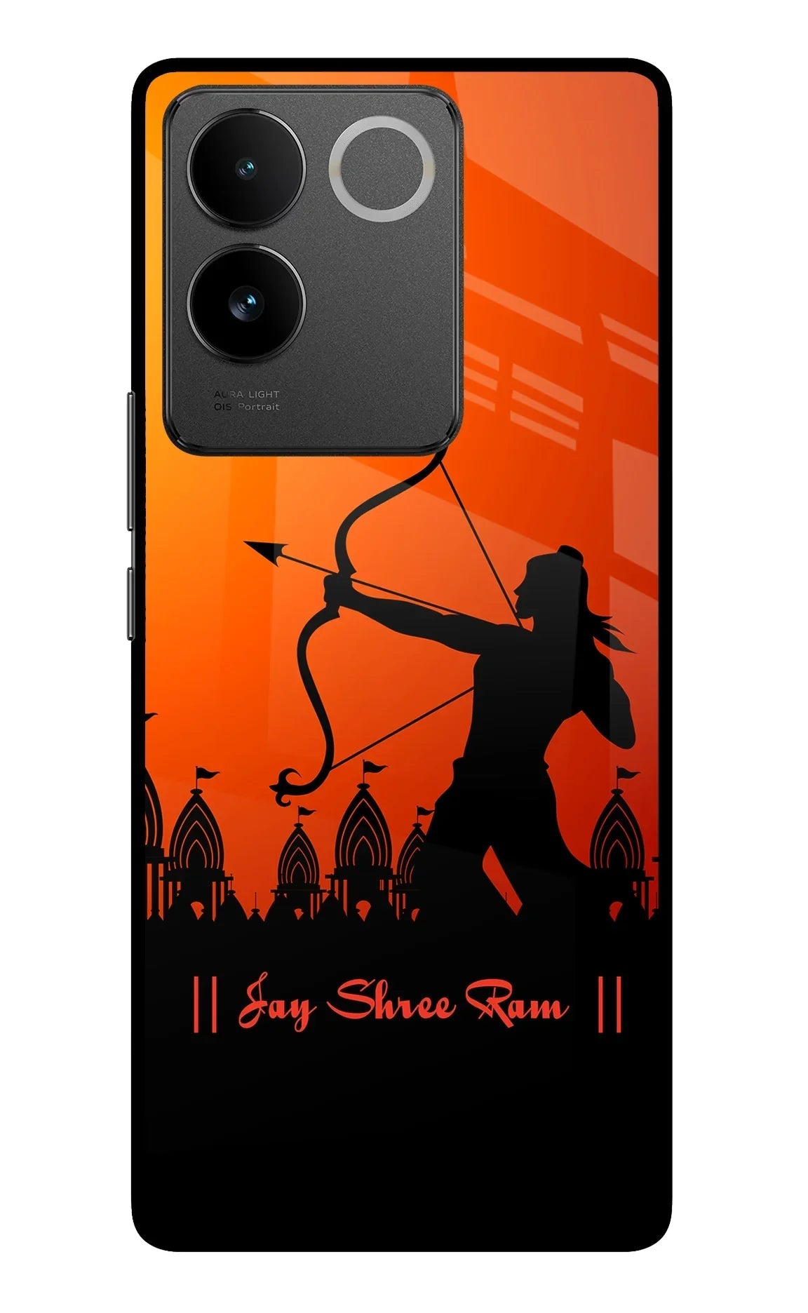 Lord Ram - 4 Vivo T2 Pro 5G Glass Case