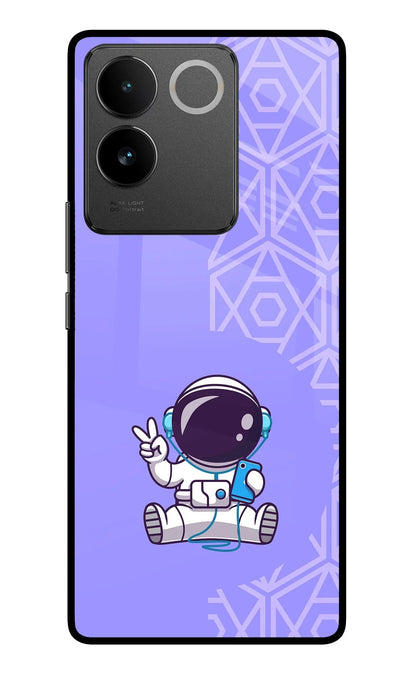 Cute Astronaut Chilling Vivo T2 Pro 5G Back Cover