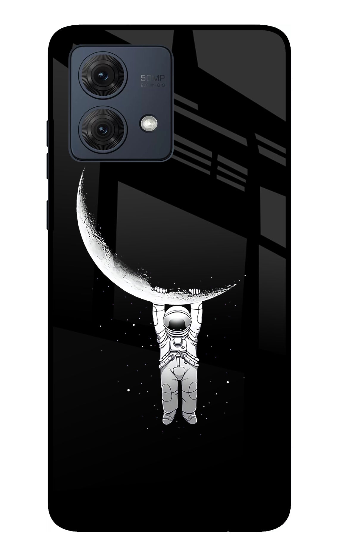 Moon Space Moto G54 5G Glass Case