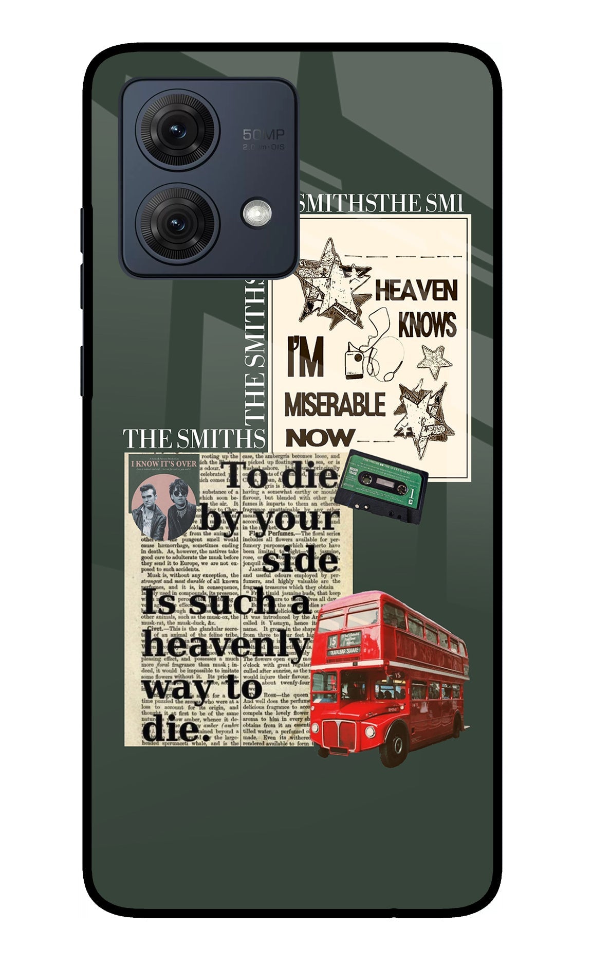 The Smiths Moto G54 5G Glass Case