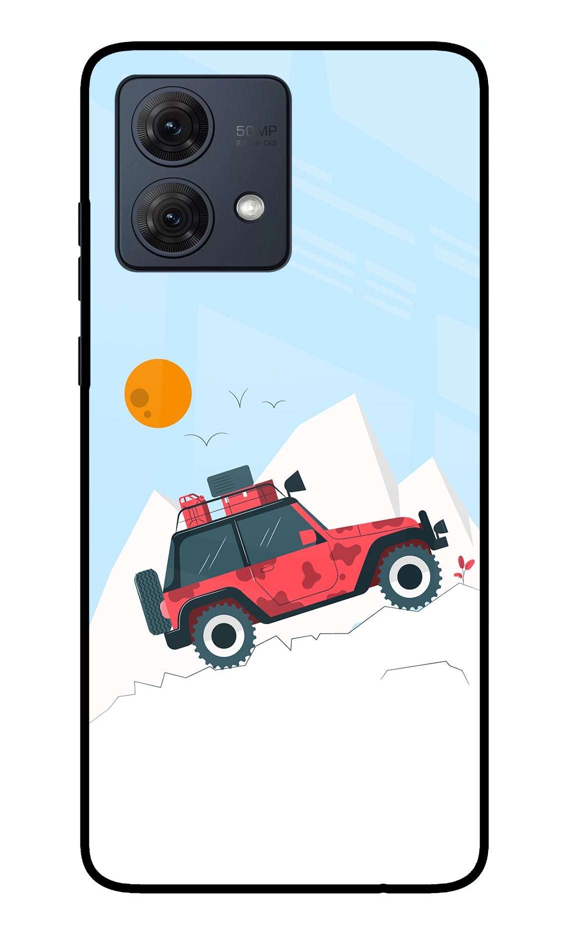 Mountain Trail Beast Moto G54 5G Glass Case