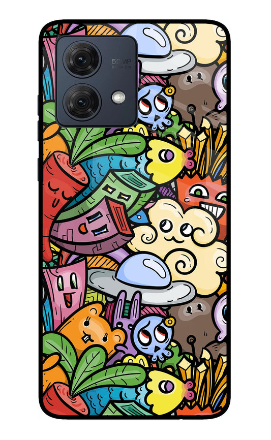 Veggie Doodle Moto G84 5G Back Cover
