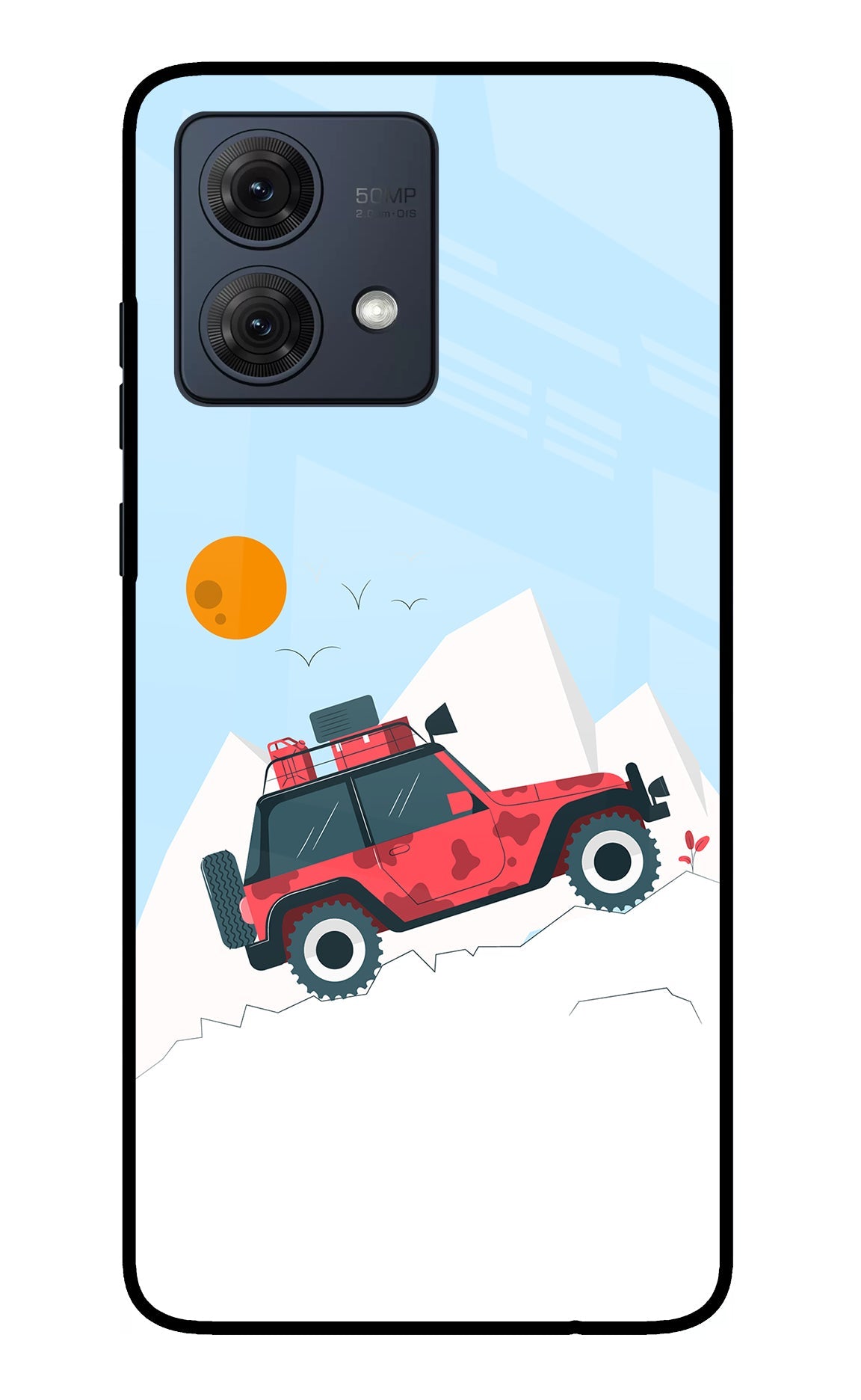 Mountain Trail Beast Moto G84 5G Glass Case