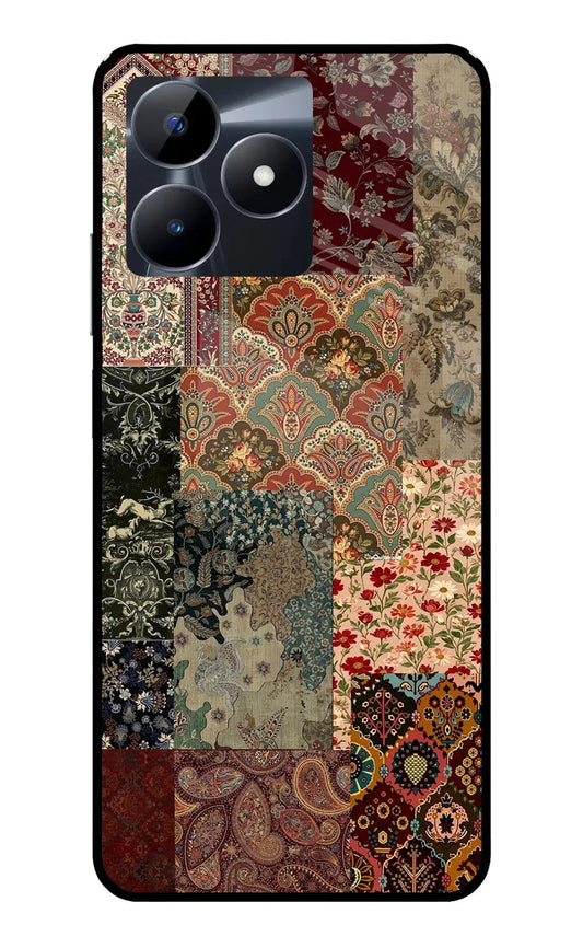 Desi Print Realme C53 Glass Case