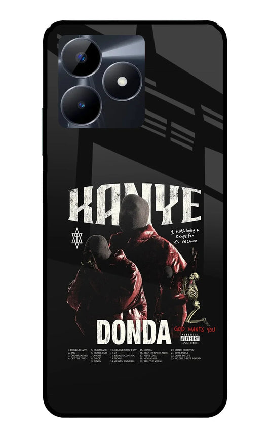 Donda Kanye West Realme C53 Glass Case