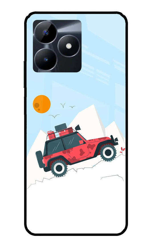 Mountain Trail Beast Realme C53 Glass Case
