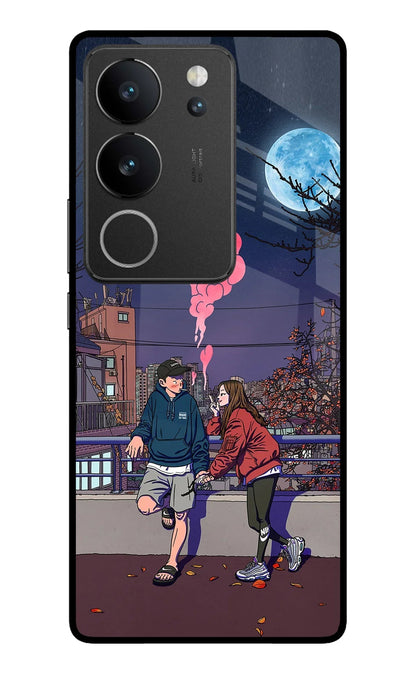 Chilling Couple Vivo V29/V29 Pro Back Cover