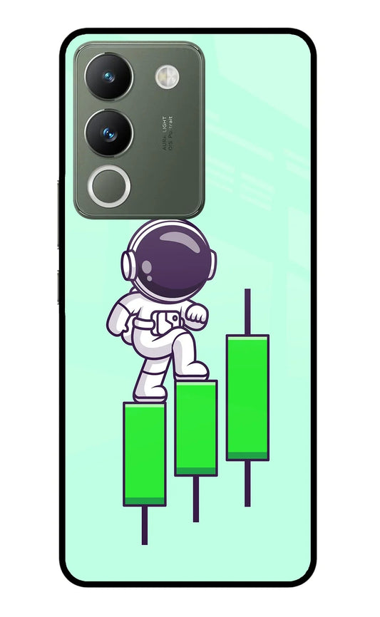 Astronaut Trader Vivo Y200 5G Glass Case