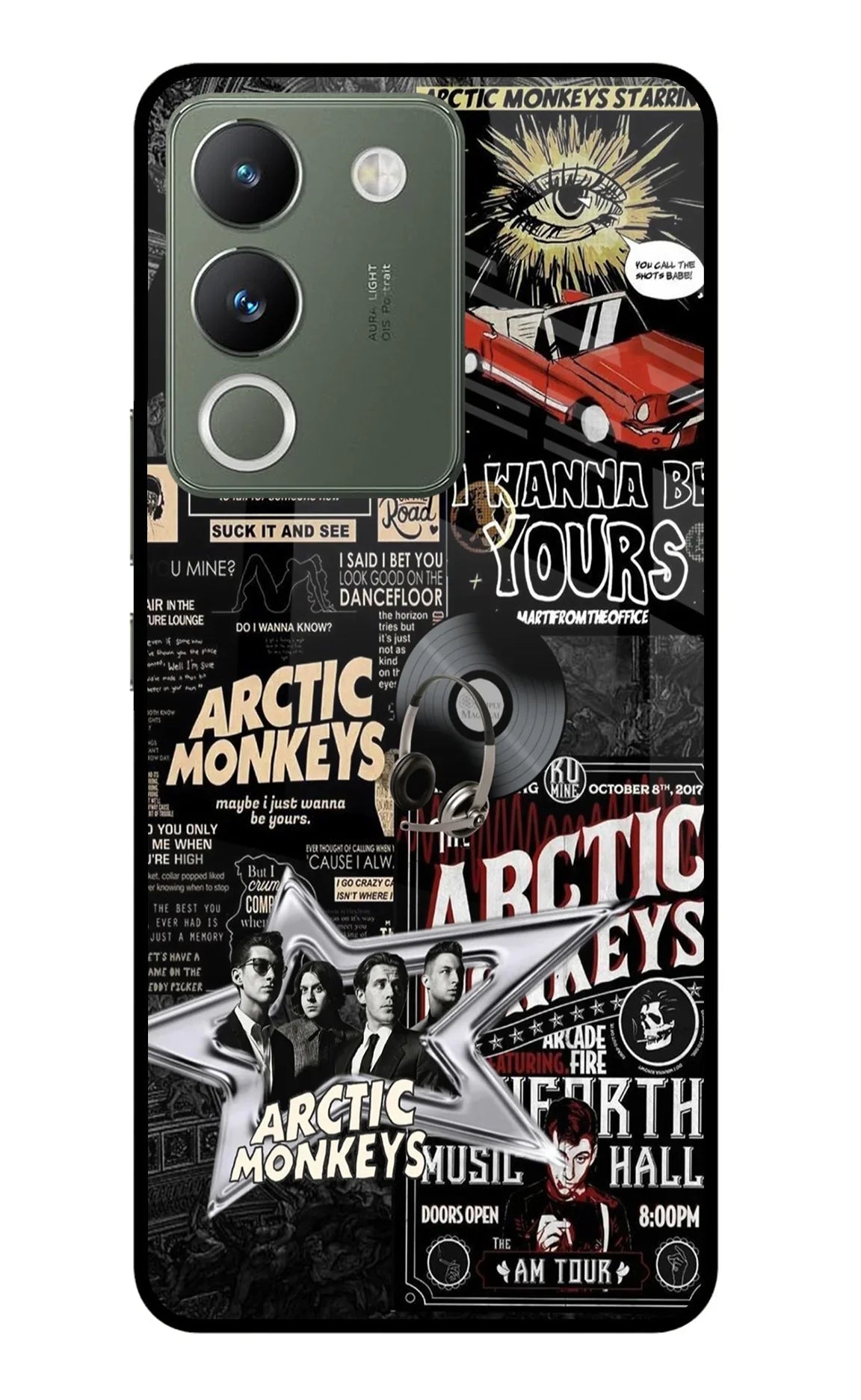 Arctic Monkeys Vivo Y200 5G Glass Case