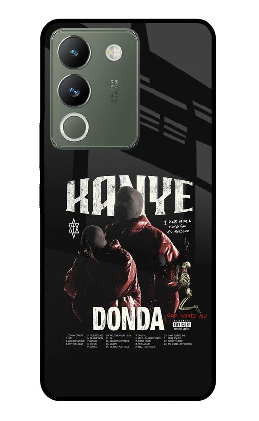 Donda Kanye West Vivo Y200 5G Glass Case