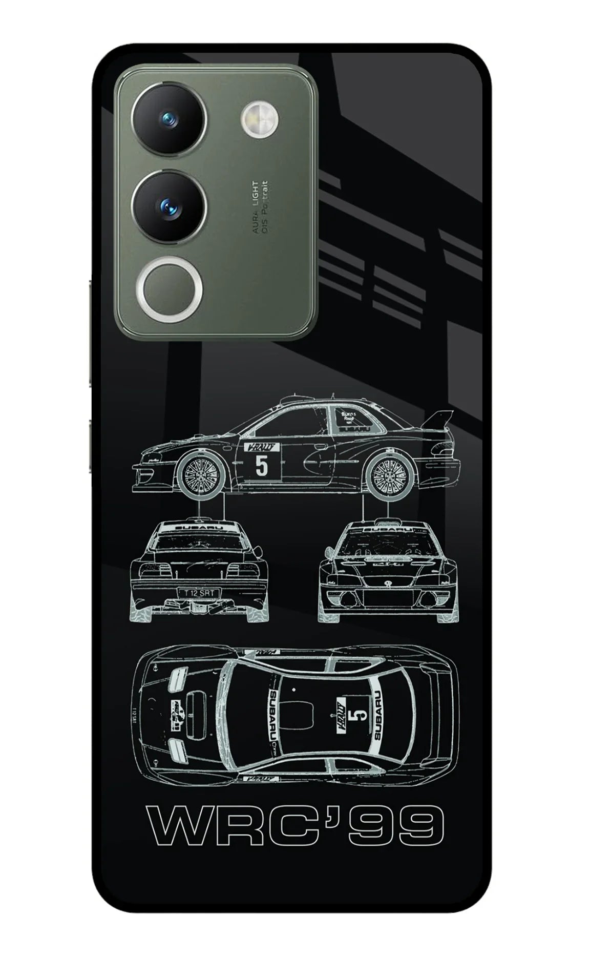 WRC'99 Vivo Y200 5G Glass Case