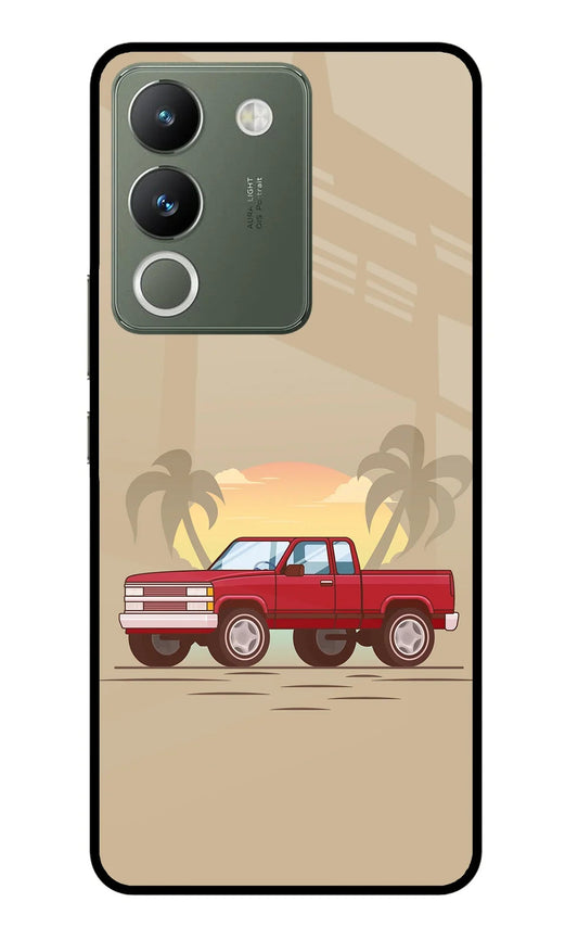 Desert Classic Drive Vivo Y200 5G Glass Case