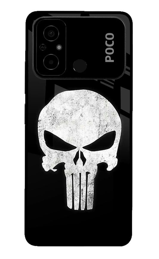 Punisher Skull Poco C55 Back Cover