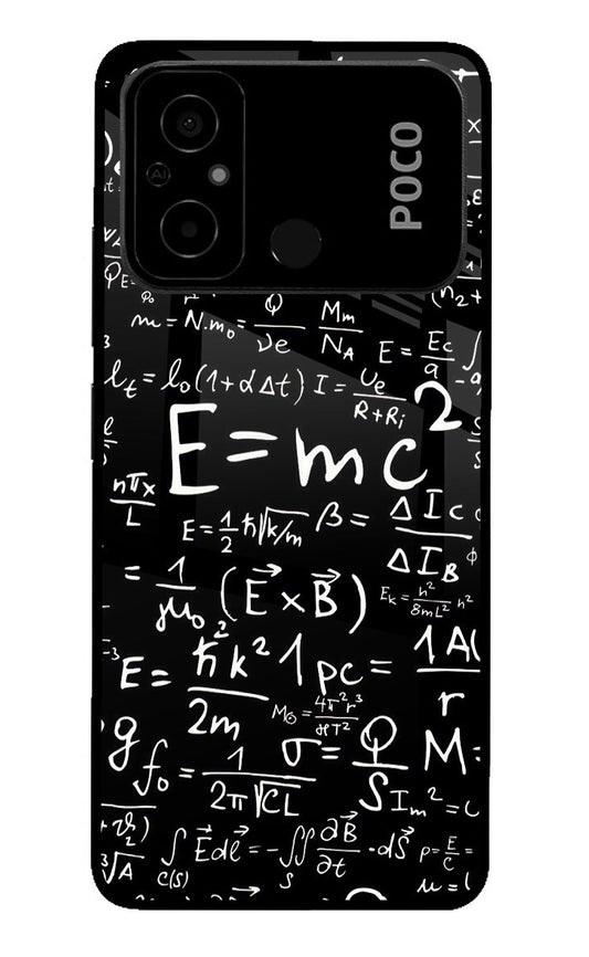 Physics Formula Poco C55 Back Cover