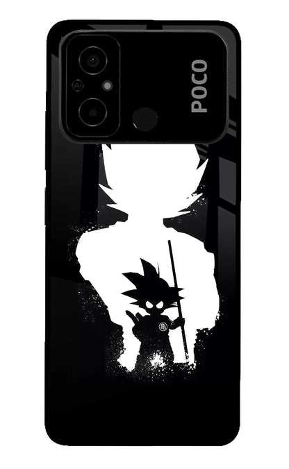 Goku Shadow Poco C55 Back Cover