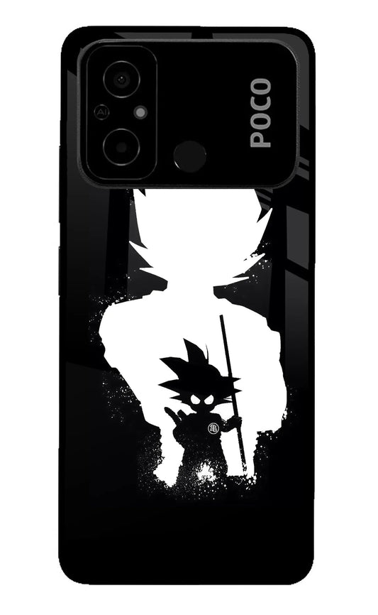Goku Shadow Poco C55 Back Cover
