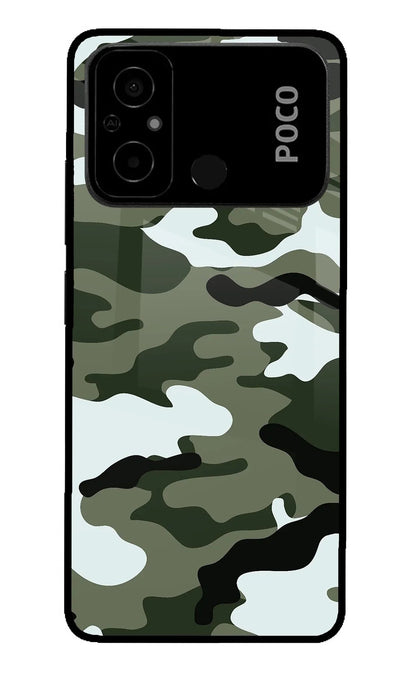 Camouflage Poco C55 Back Cover
