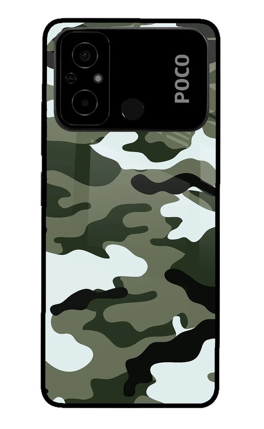 Camouflage Poco C55 Back Cover