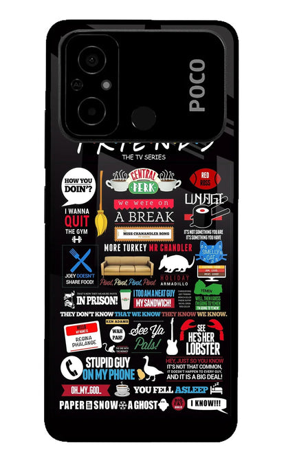 FRIENDS Poco C55 Back Cover