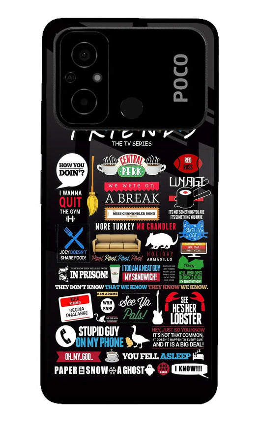 FRIENDS Poco C55 Back Cover