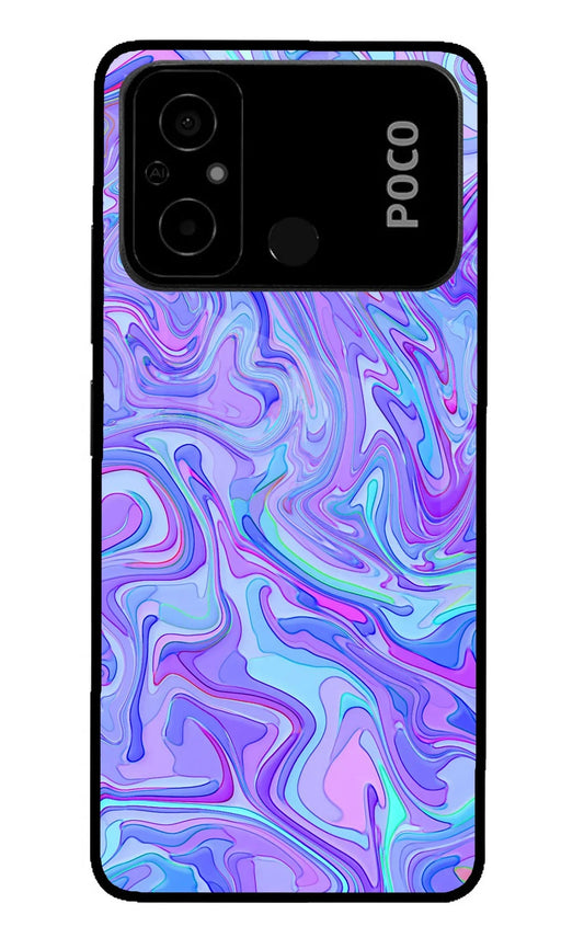 Glitter Poco C55 Back Cover