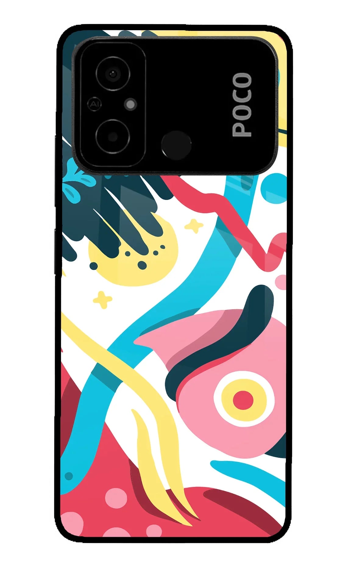 Trippy Poco C55 Back Cover