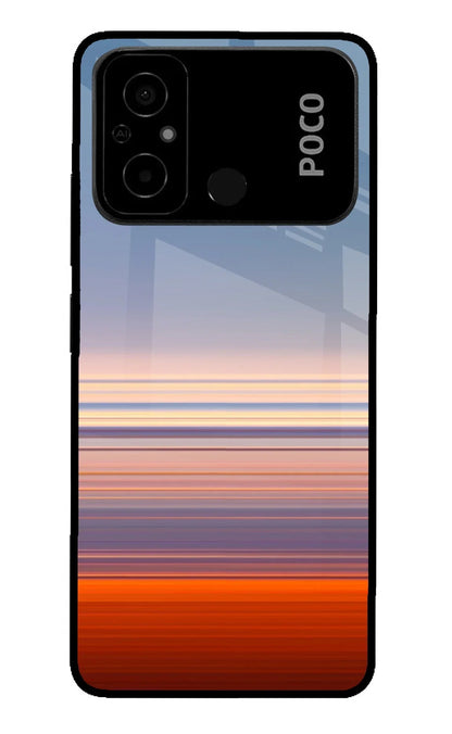 Morning Colors Poco C55 Back Cover
