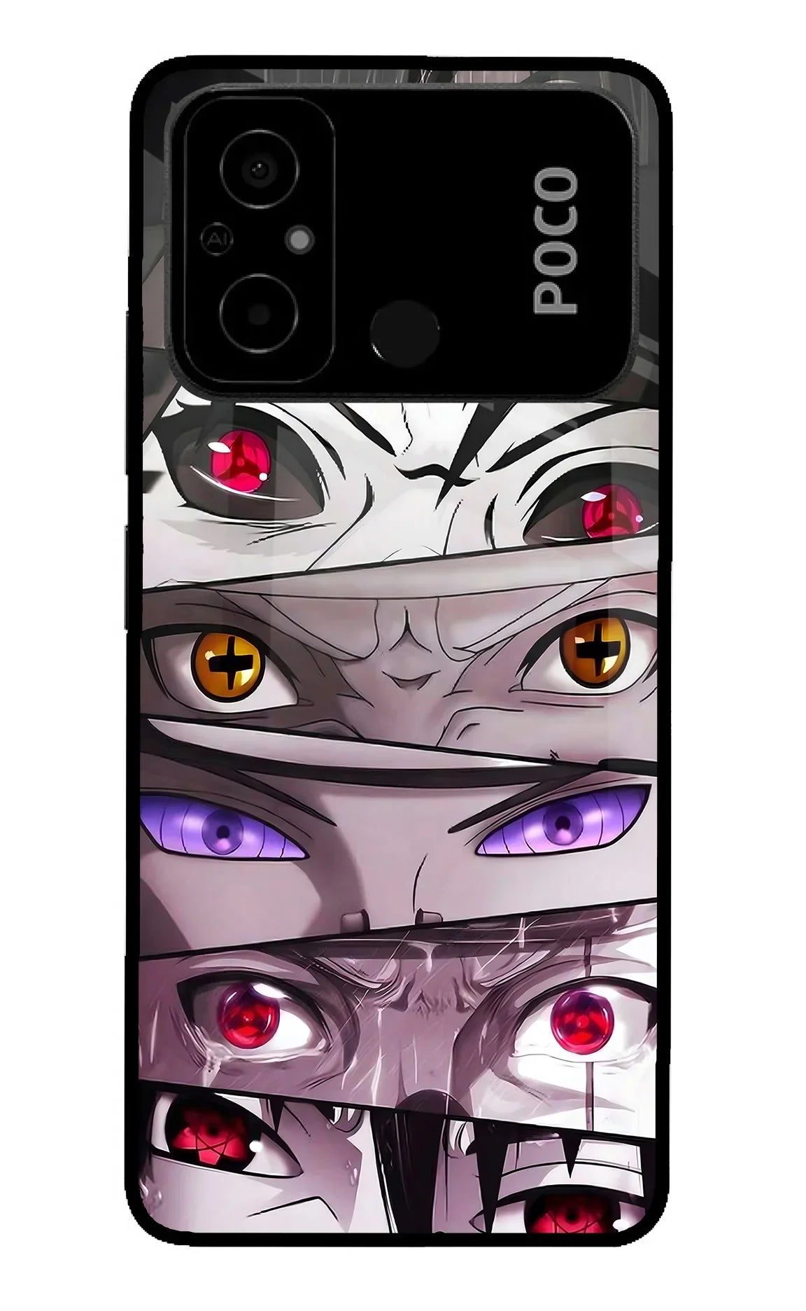 Naruto Anime Poco C55 Back Cover