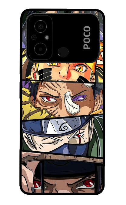 Naruto Character Poco C55 Back Cover