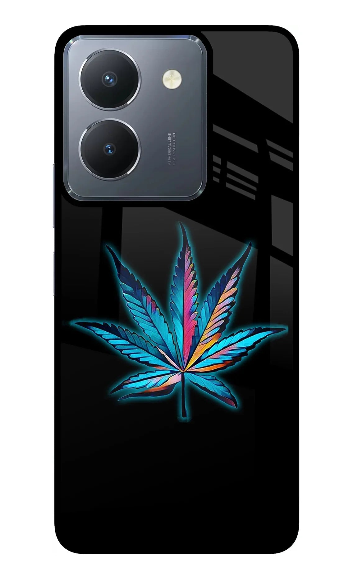 Weed Vivo Y36 Back Cover