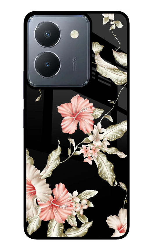 Flowers Vivo Y36 Back Cover
