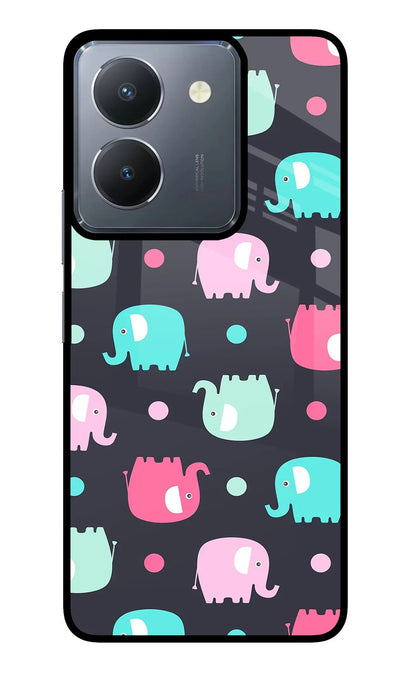 Elephants Vivo Y36 Back Cover