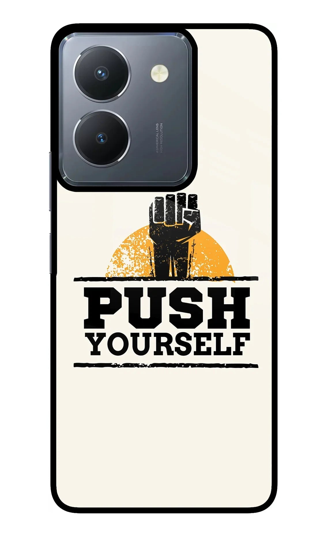 Push Yourself Vivo Y36 Glass Case