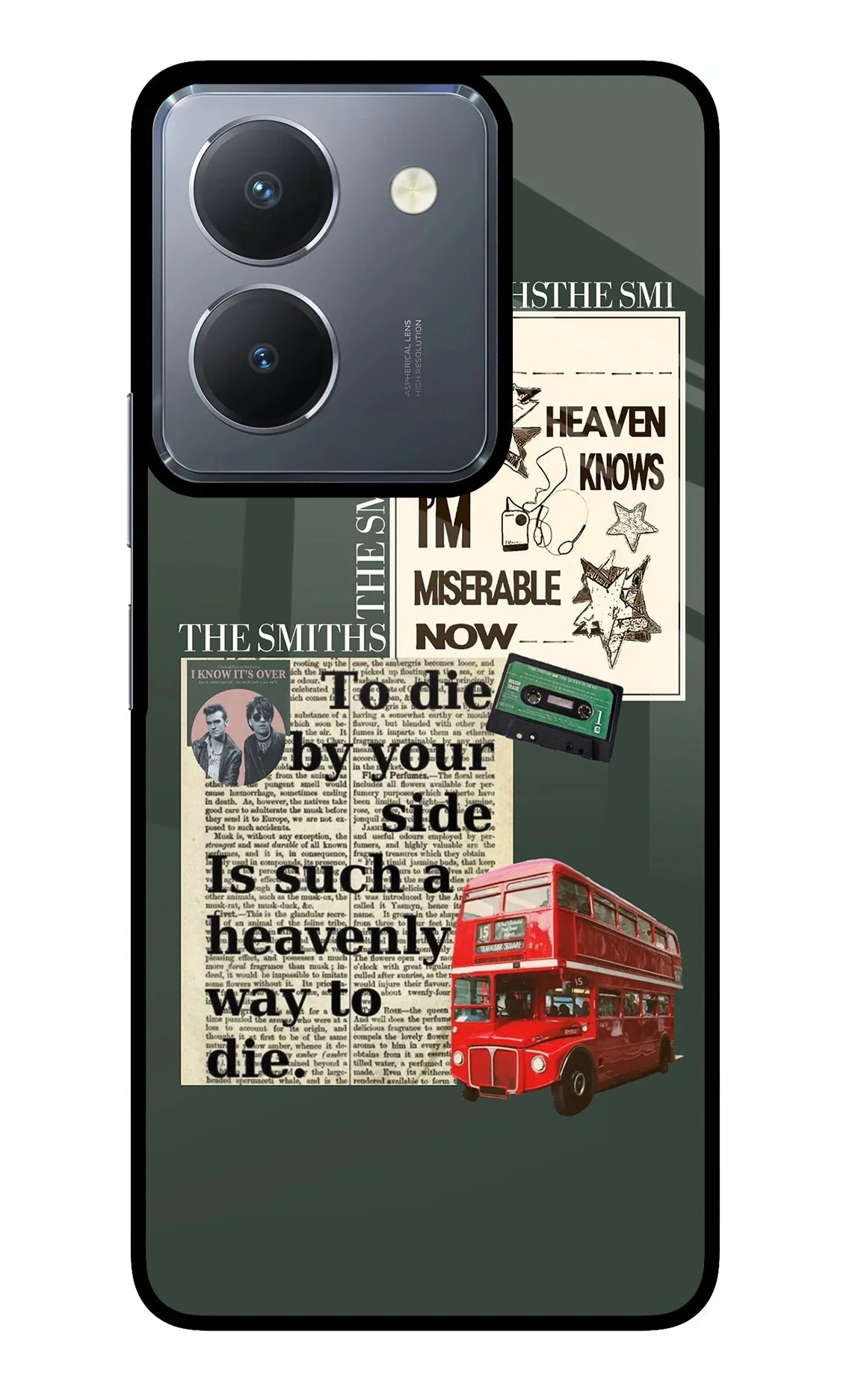 The Smiths Vivo Y36 Glass Case