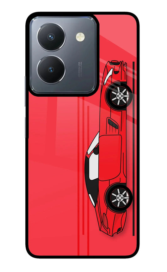 Red Velocity Vivo Y36 Glass Case