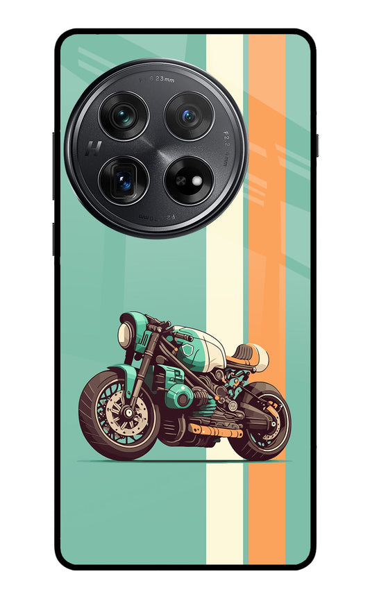 Striped Moto Drift Oneplus 12 Back Cover