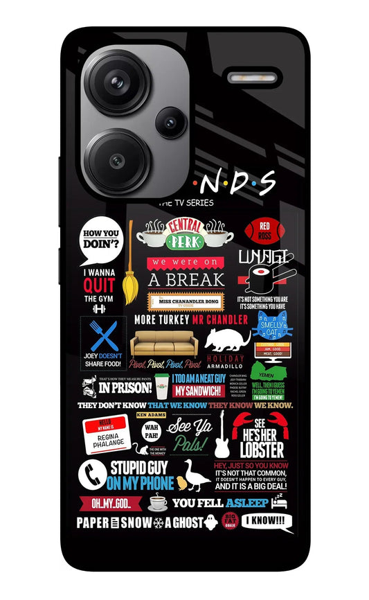 FRIENDS Redmi Note 13 Pro+ 5G Back Cover