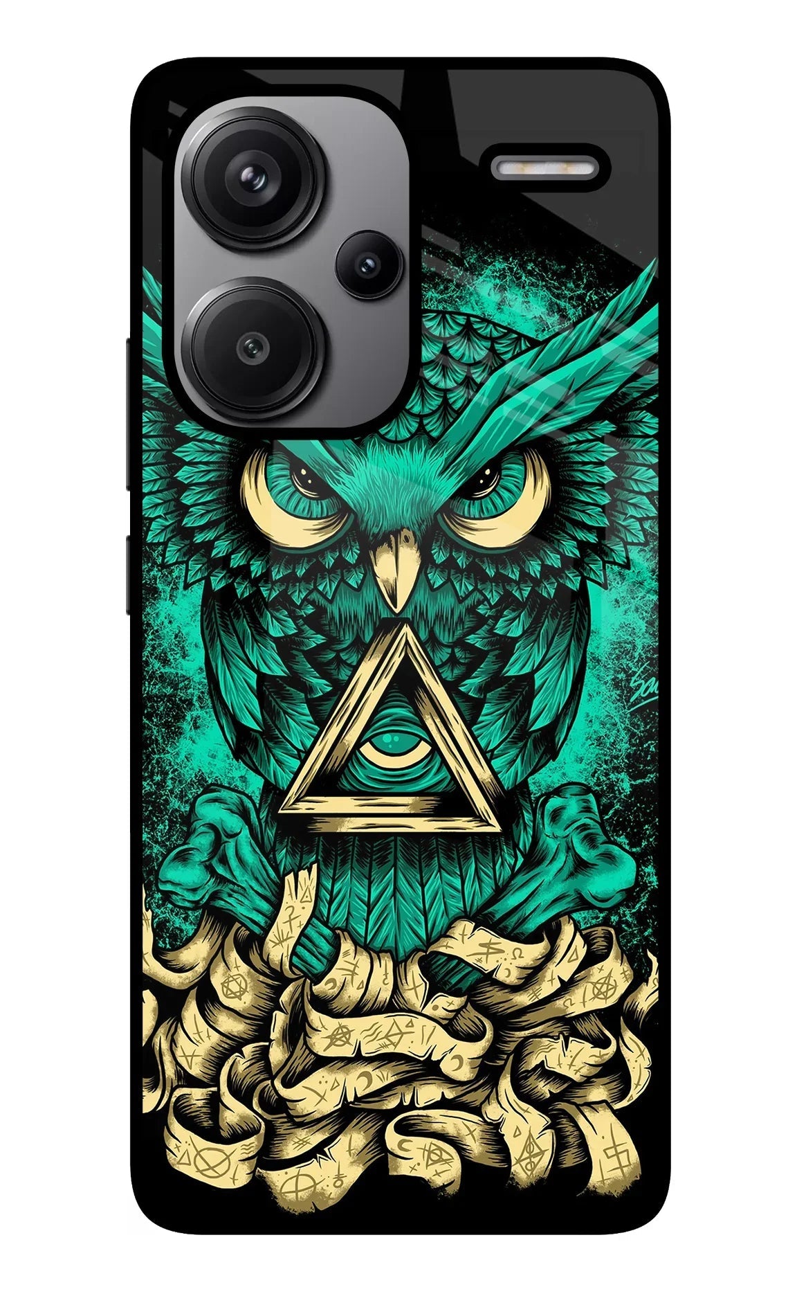 Green Owl Redmi Note 13 Pro+ 5G Back Cover