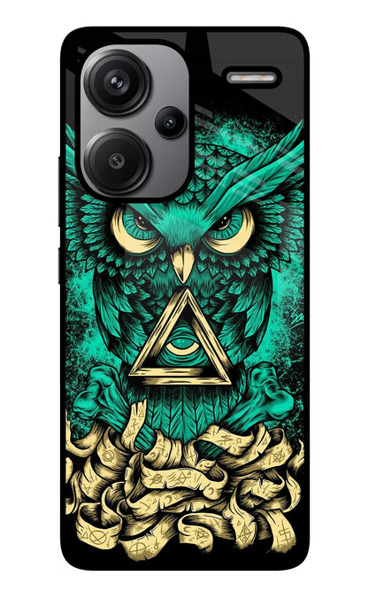 Green Owl Redmi Note 13 Pro+ 5G Back Cover