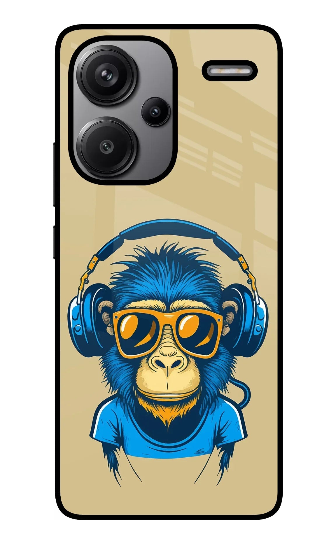 Monkey Headphone Redmi Note 13 Pro+ 5G Back Cover