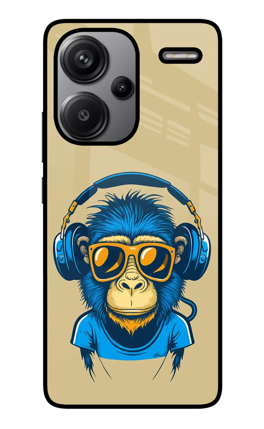 Monkey Headphone Redmi Note 13 Pro+ 5G Back Cover
