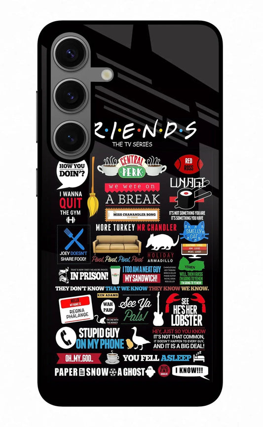 FRIENDS Samsung S24 Glass Case