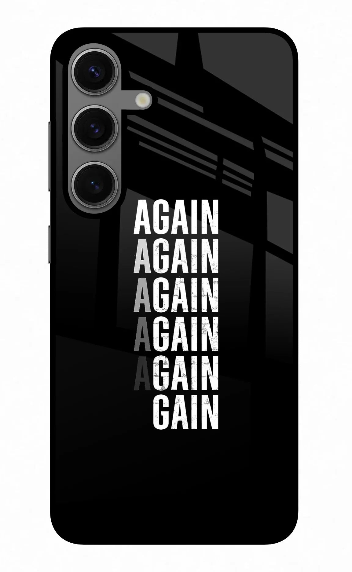 Again Again Gain Samsung S24 Back Cover