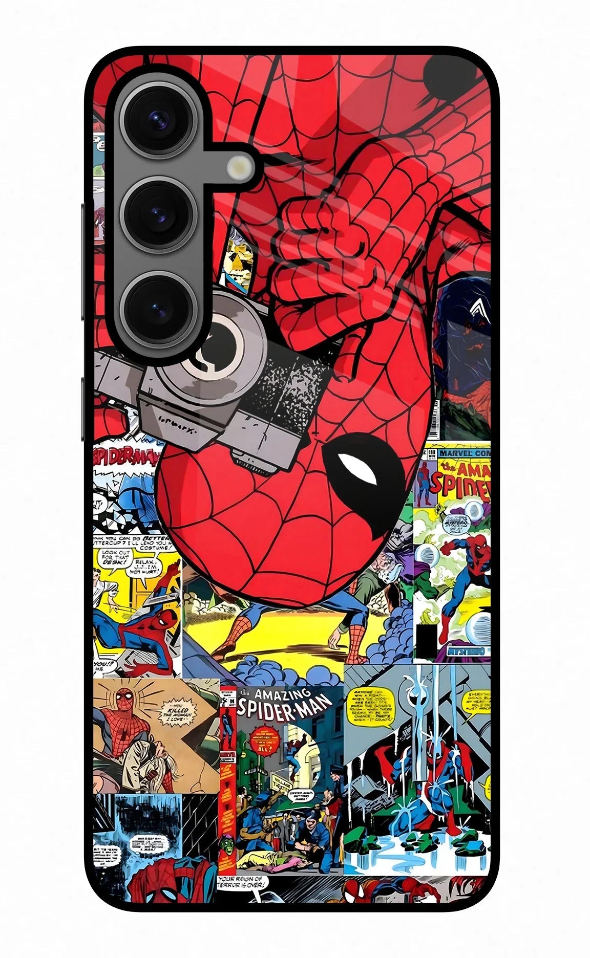 Spider Man Samsung S24 Back Cover