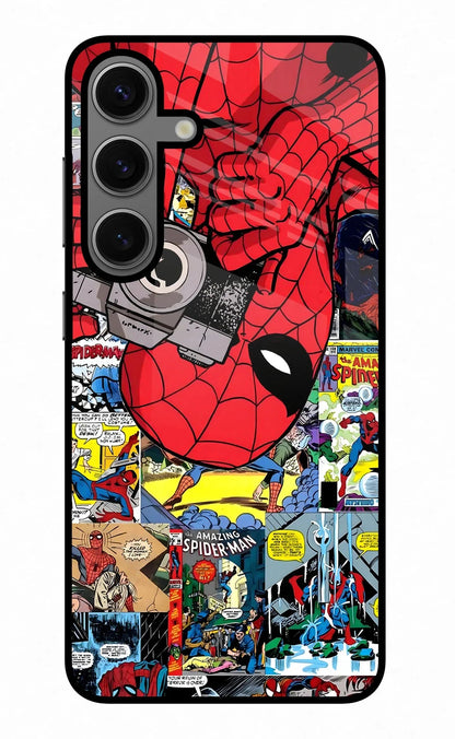 Spider Man Samsung S24 Back Cover