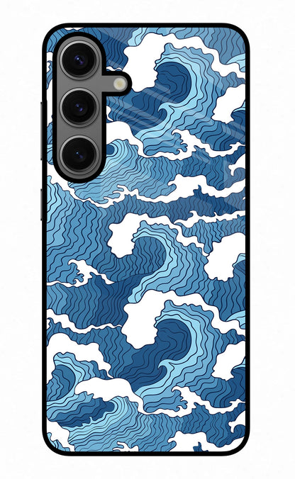 Blue Waves Samsung S24 Plus Back Cover