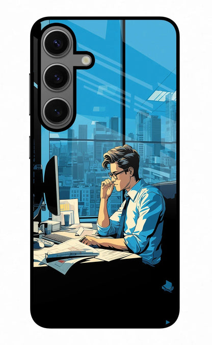 Focused Hustler (AI Generated) Samsung S24 Plus Back Cover