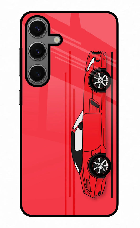 Red Velocity Samsung S24 Plus Glass Case