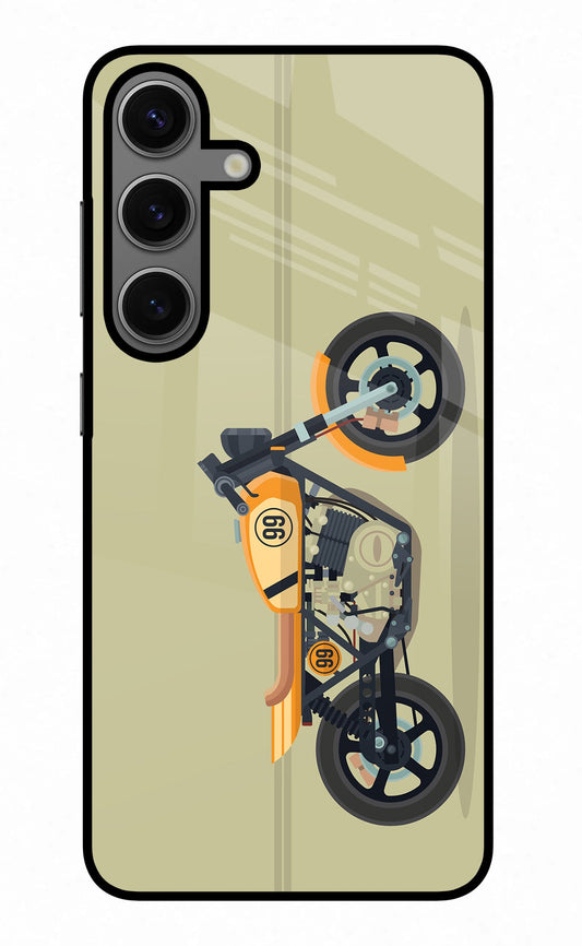 Vertical Speedster Samsung S24 Plus Back Cover