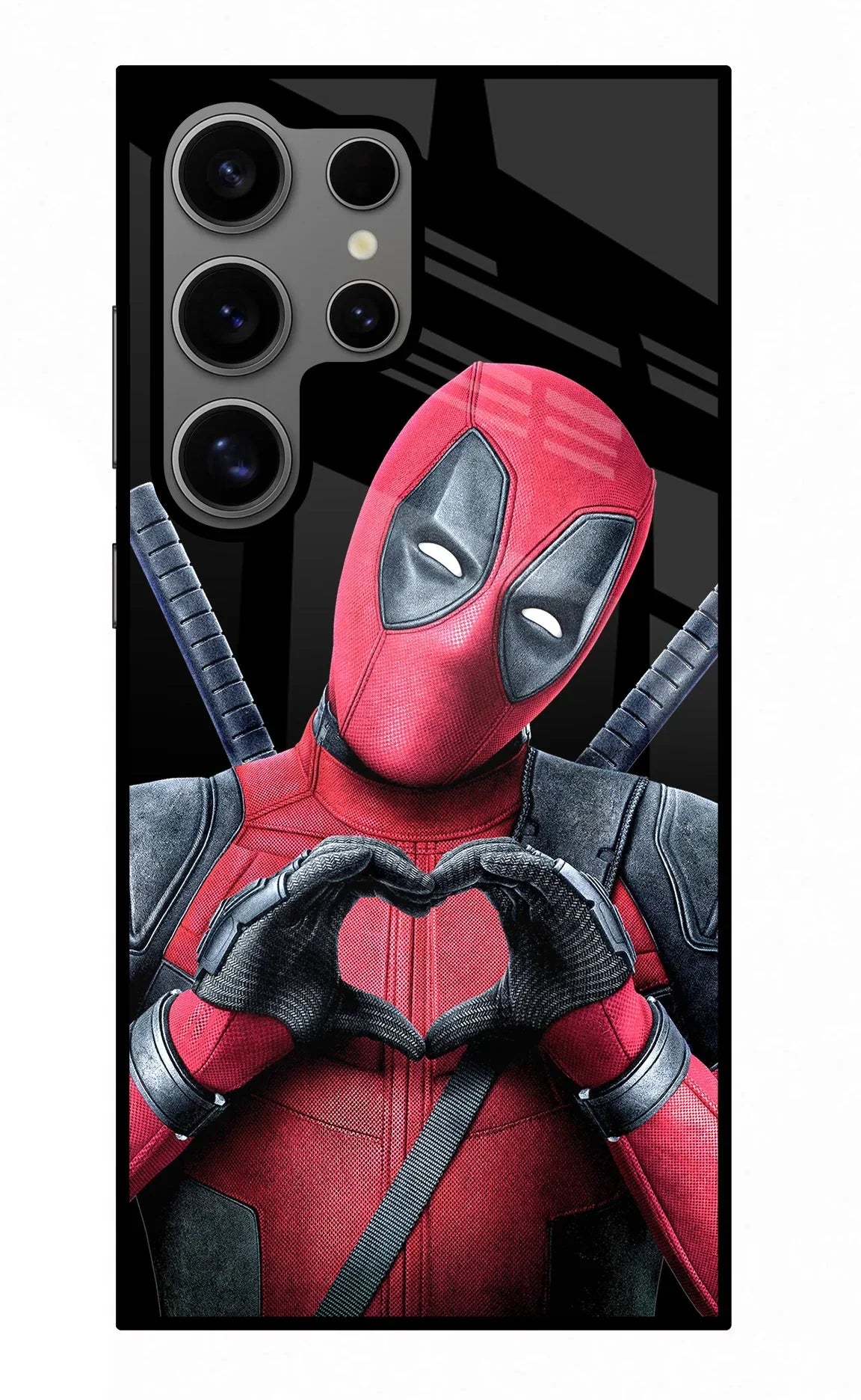 Deadpool Samsung S24 Ultra Glass Case